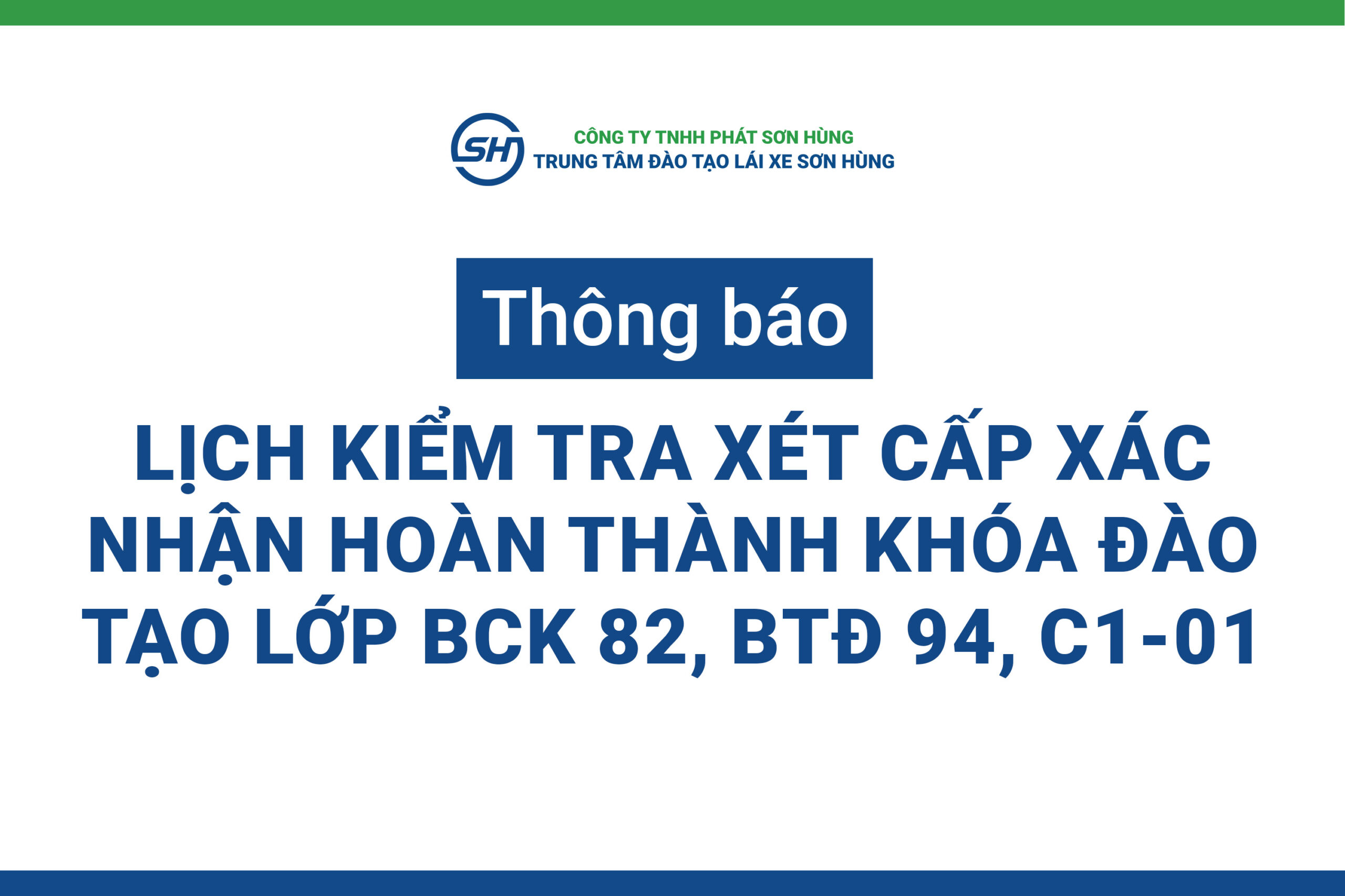 lịch thi lái xe ô tô đà nẵng