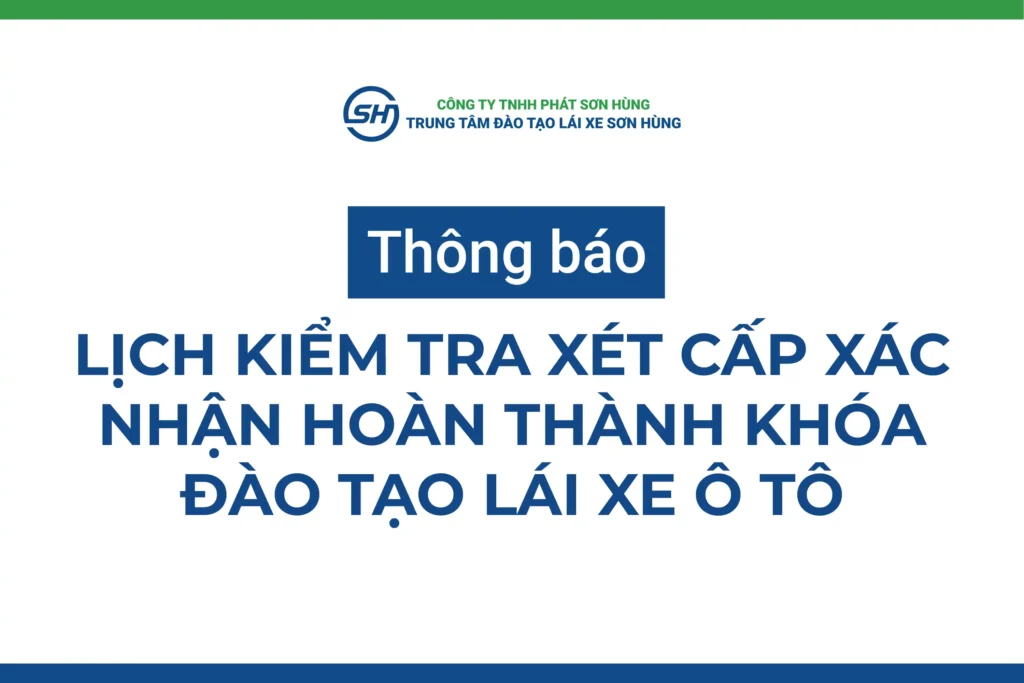 Kiểm tra lái xe ô tô đà nẵng