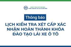 Kiểm tra lái xe ô tô đà nẵng
